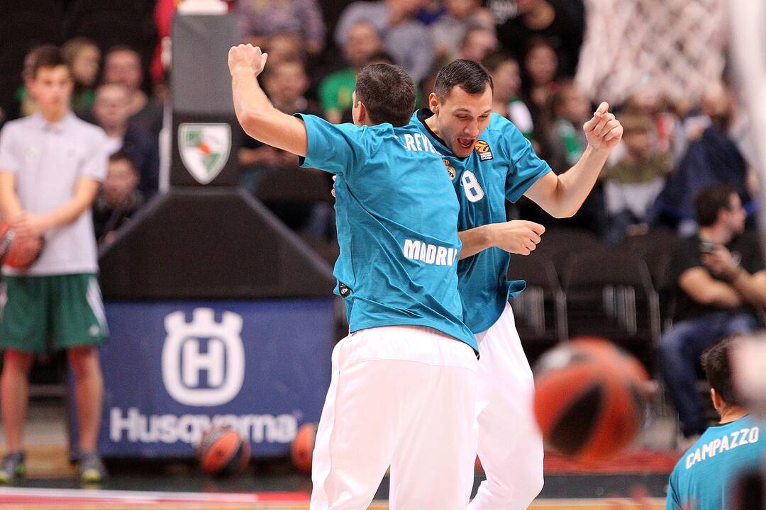 Eurolyga: „Žalgiris“ – „Real“ 66:87