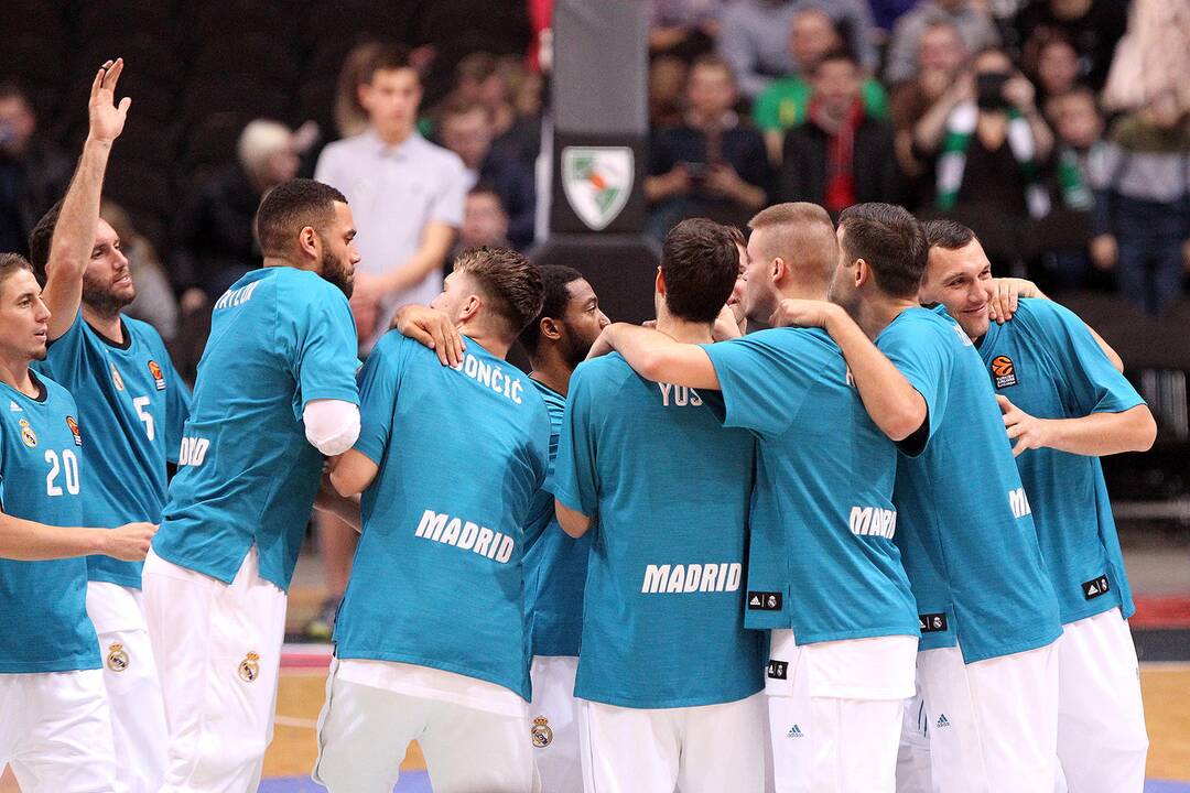 Eurolyga: „Žalgiris“ – „Real“ 66:87