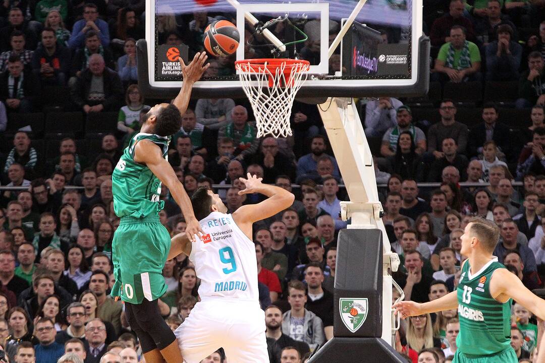 Eurolyga: „Žalgiris“ – „Real“ 66:87