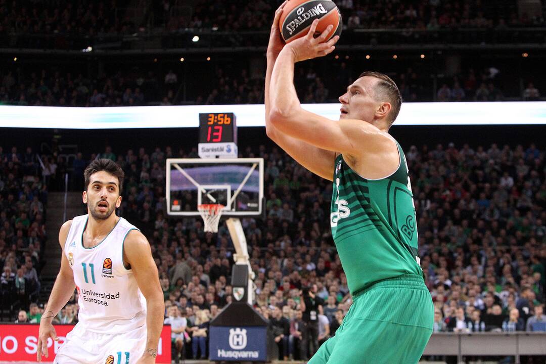 Eurolyga: „Žalgiris“ – „Real“ 66:87