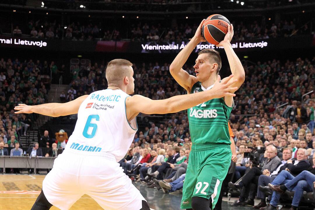 Eurolyga: „Žalgiris“ – „Real“ 66:87