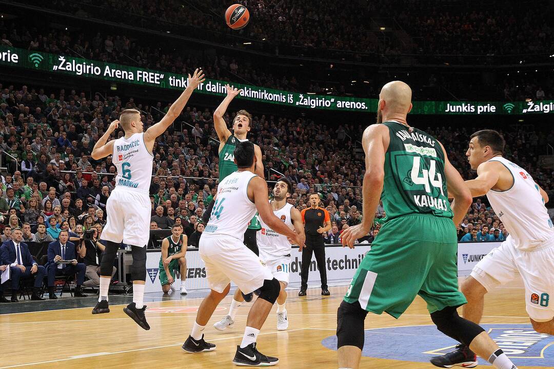 Eurolyga: „Žalgiris“ – „Real“ 66:87
