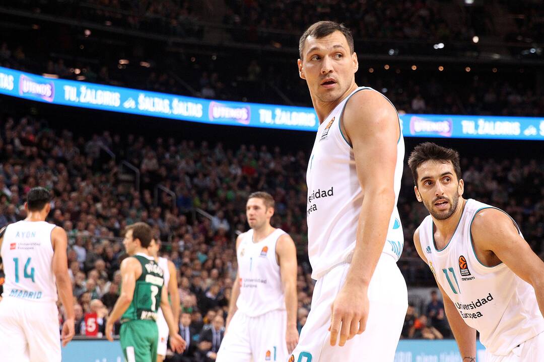 Eurolyga: „Žalgiris“ – „Real“ 66:87