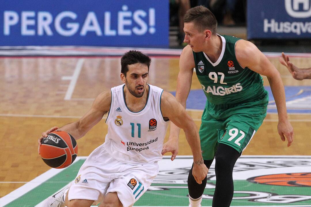 Eurolyga: „Žalgiris“ – „Real“ 66:87