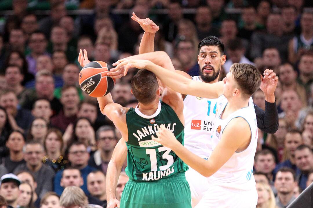 Eurolyga: „Žalgiris“ – „Real“ 66:87