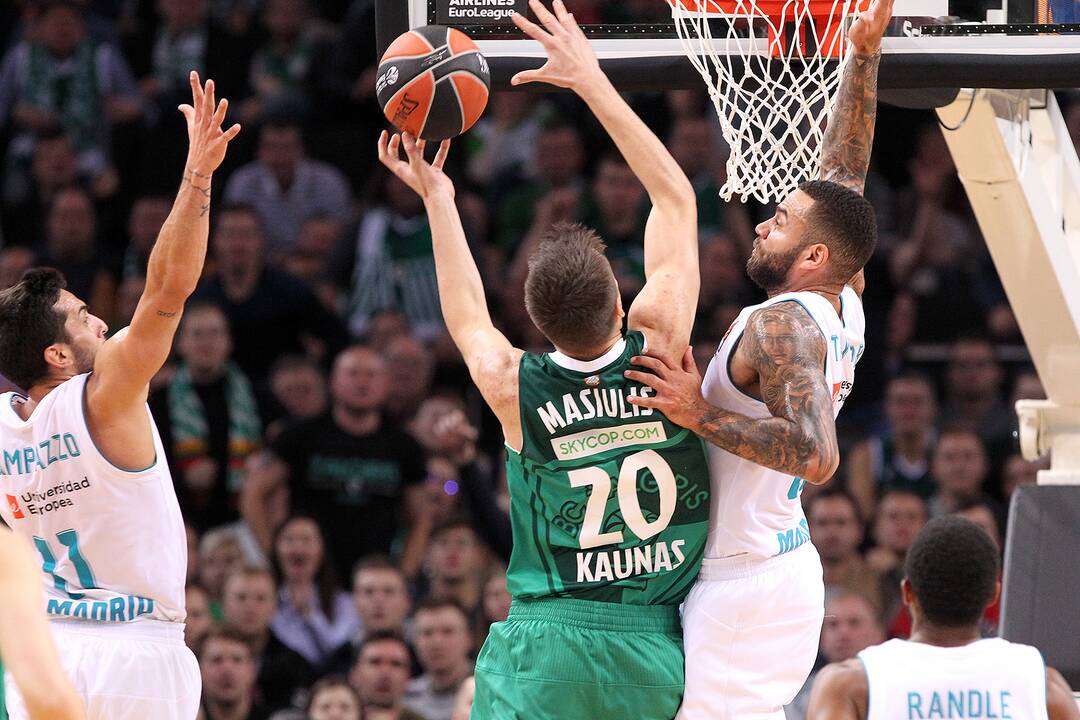 Eurolyga: „Žalgiris“ – „Real“ 66:87