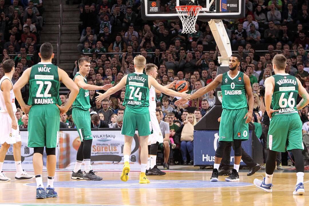 Eurolyga: „Žalgiris“ – „Real“ 66:87