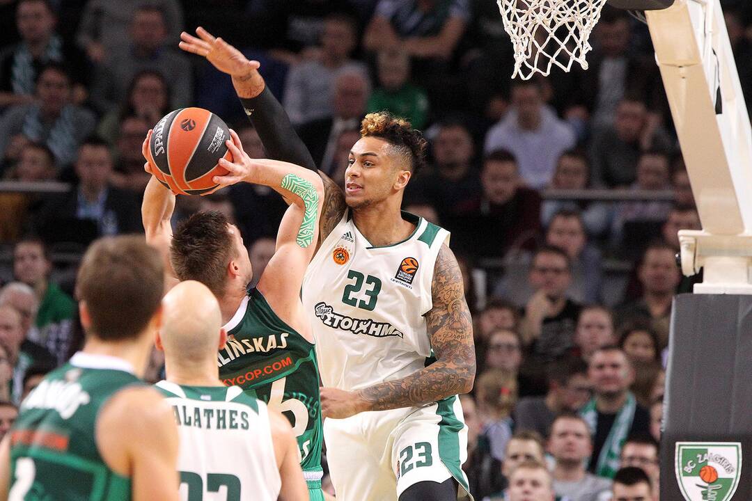 Eurolyga: „Žalgiris“ – „Panathinaikos“ 80:74