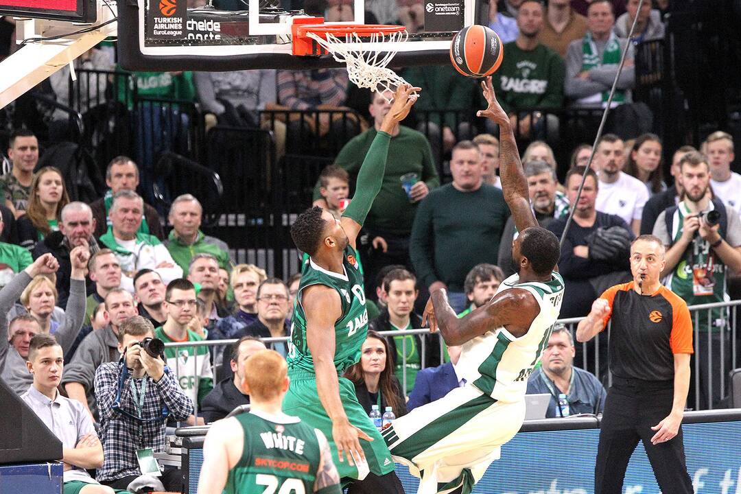 Eurolyga: „Žalgiris“ – „Panathinaikos“ 80:74