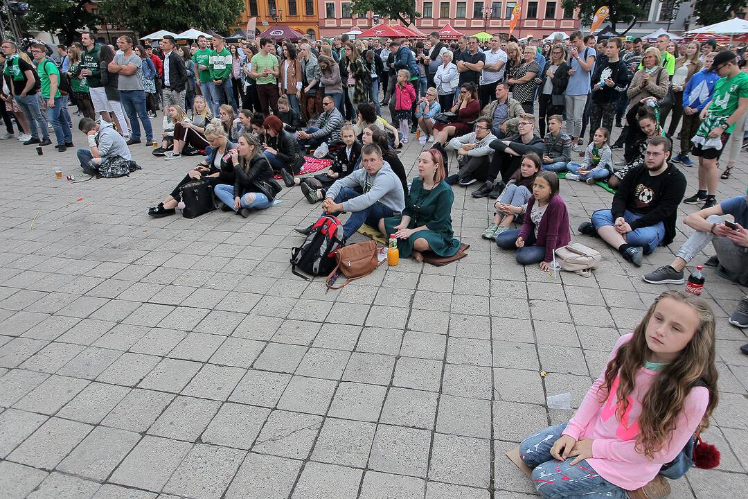 Žalia-balta drama Kaune
