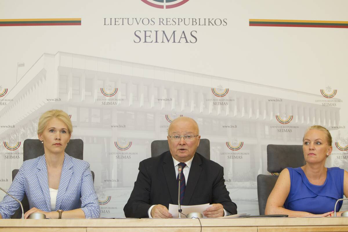 Ištraukti partijų numeriai