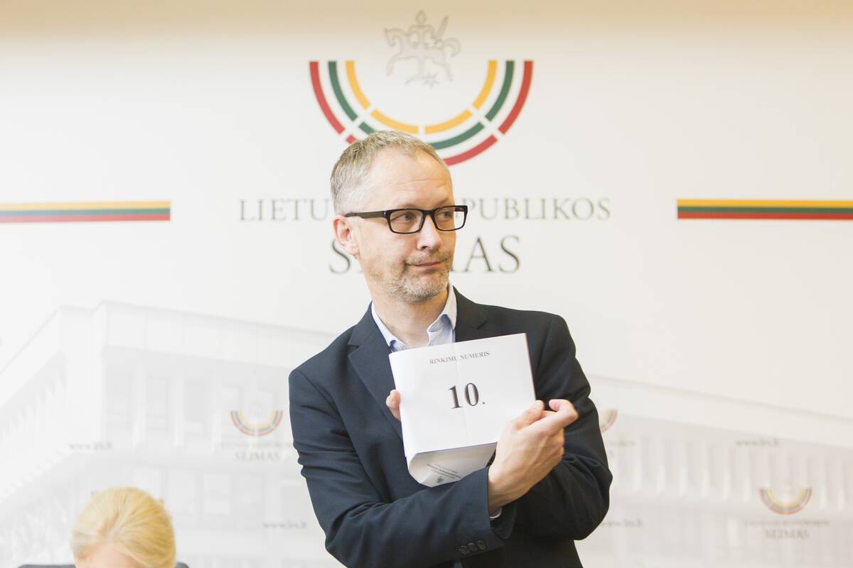 Ištraukti partijų numeriai