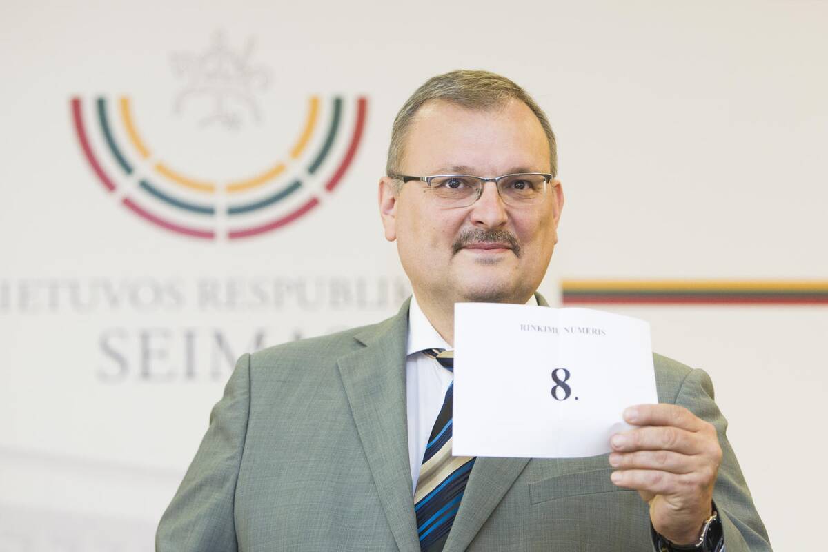 Ištraukti partijų numeriai