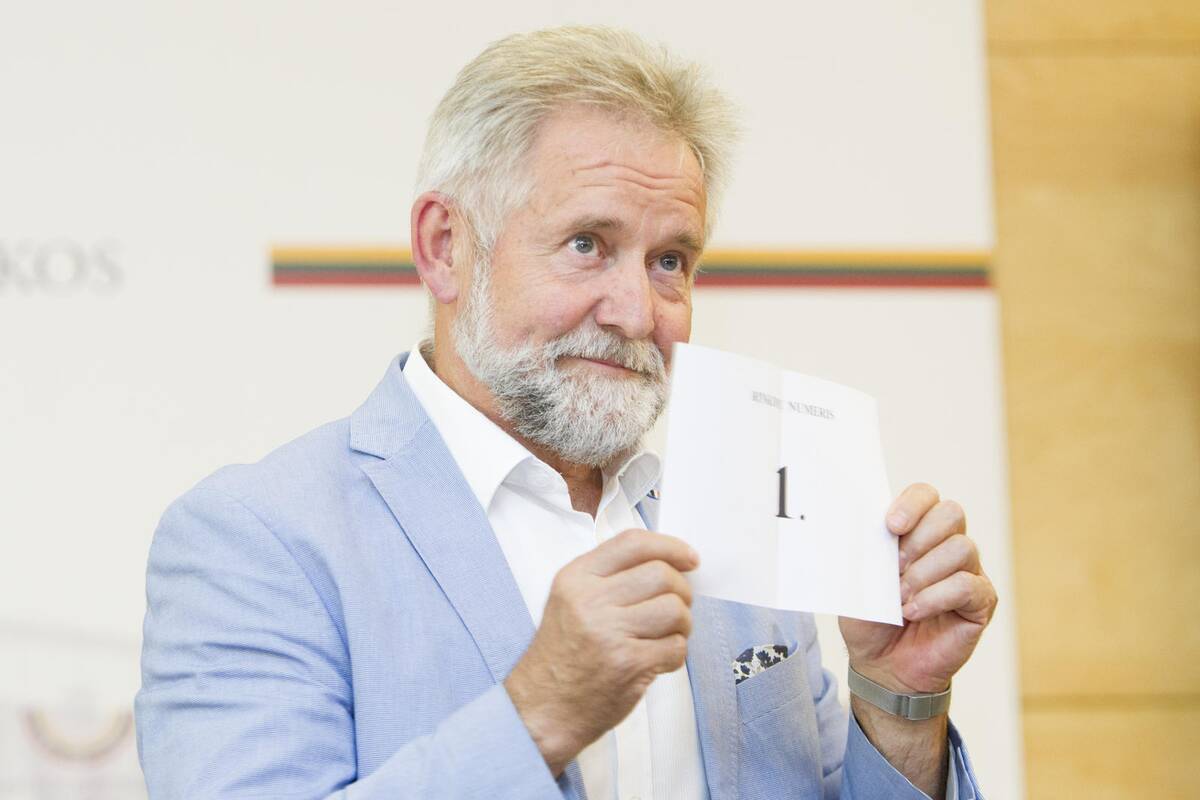 Ištraukti partijų numeriai