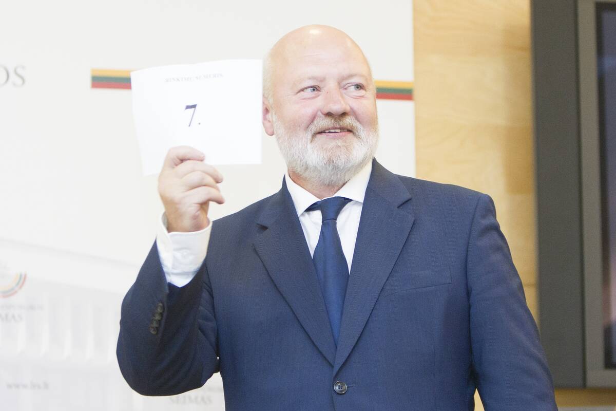 Ištraukti partijų numeriai