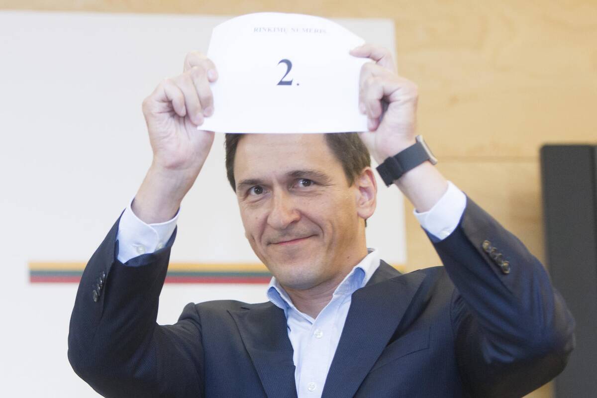 Ištraukti partijų numeriai