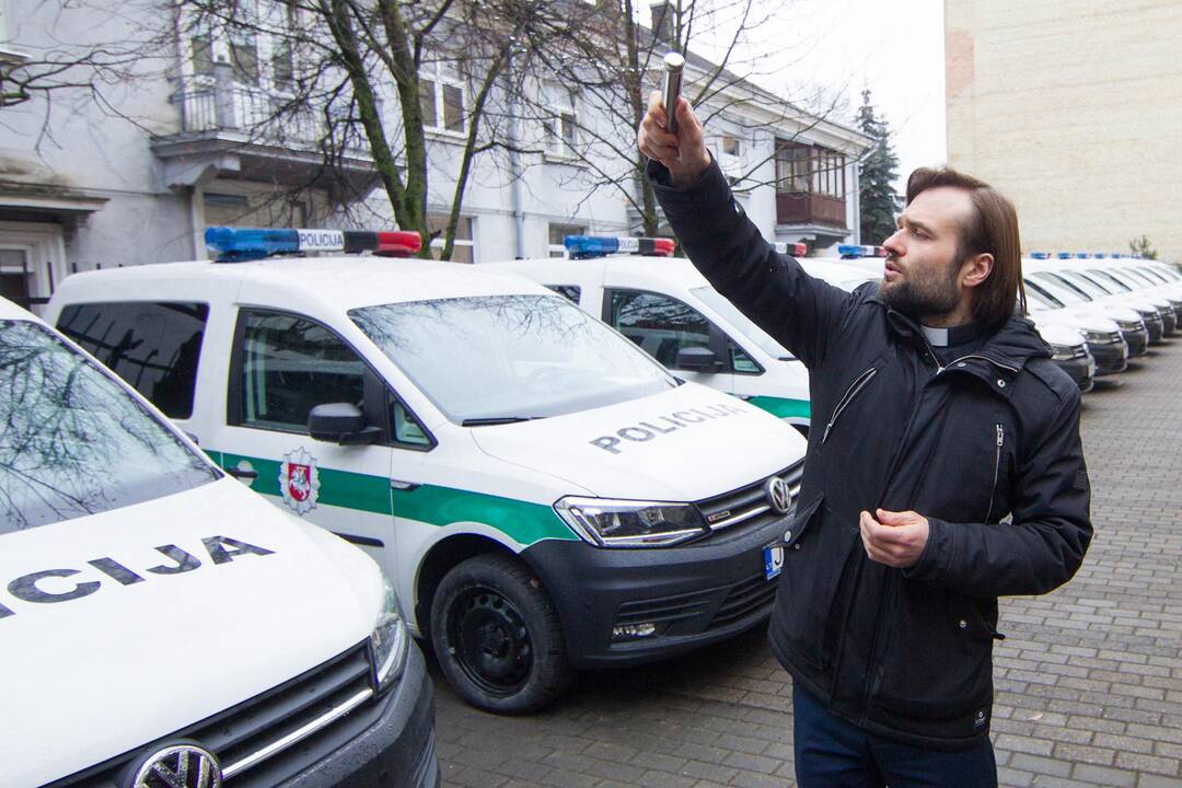 Policijai – 20 automobilių su naujausia įranga