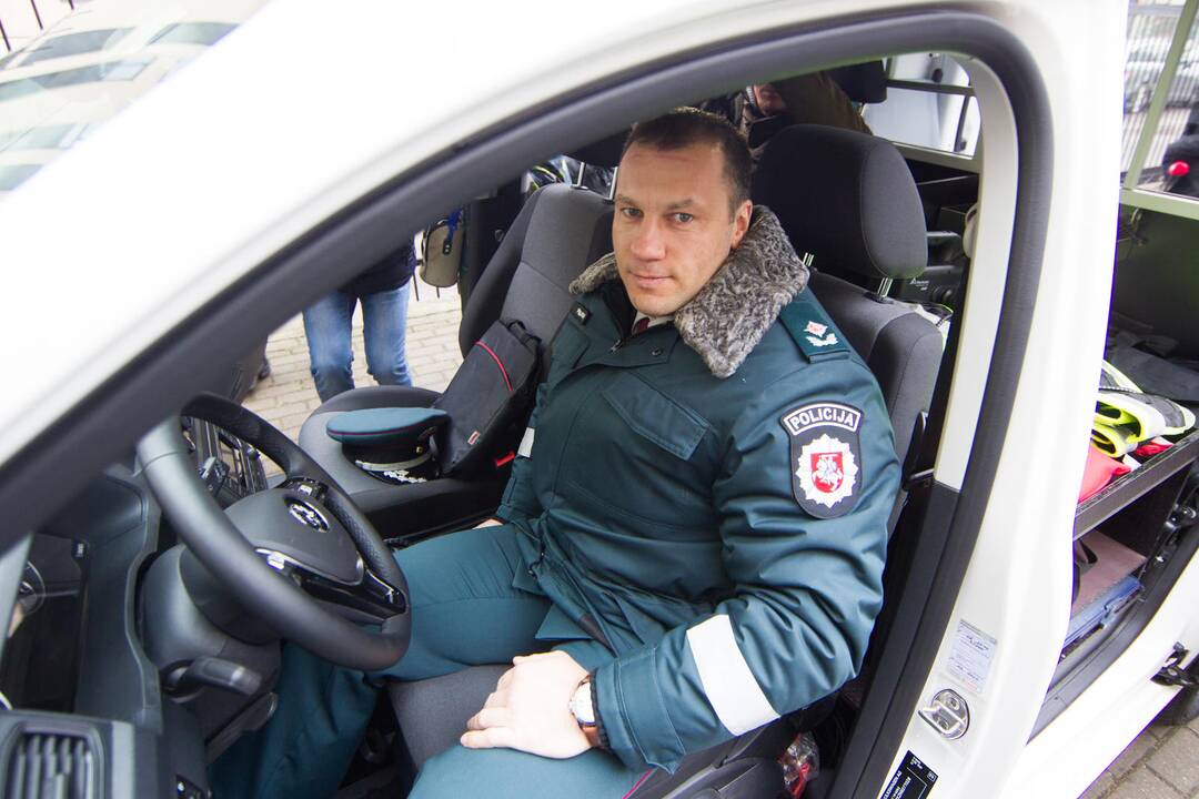 Policijai – 20 automobilių su naujausia įranga