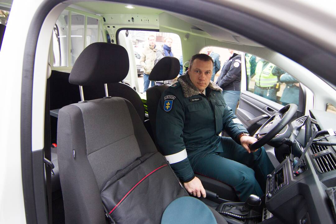 Policijai – 20 automobilių su naujausia įranga