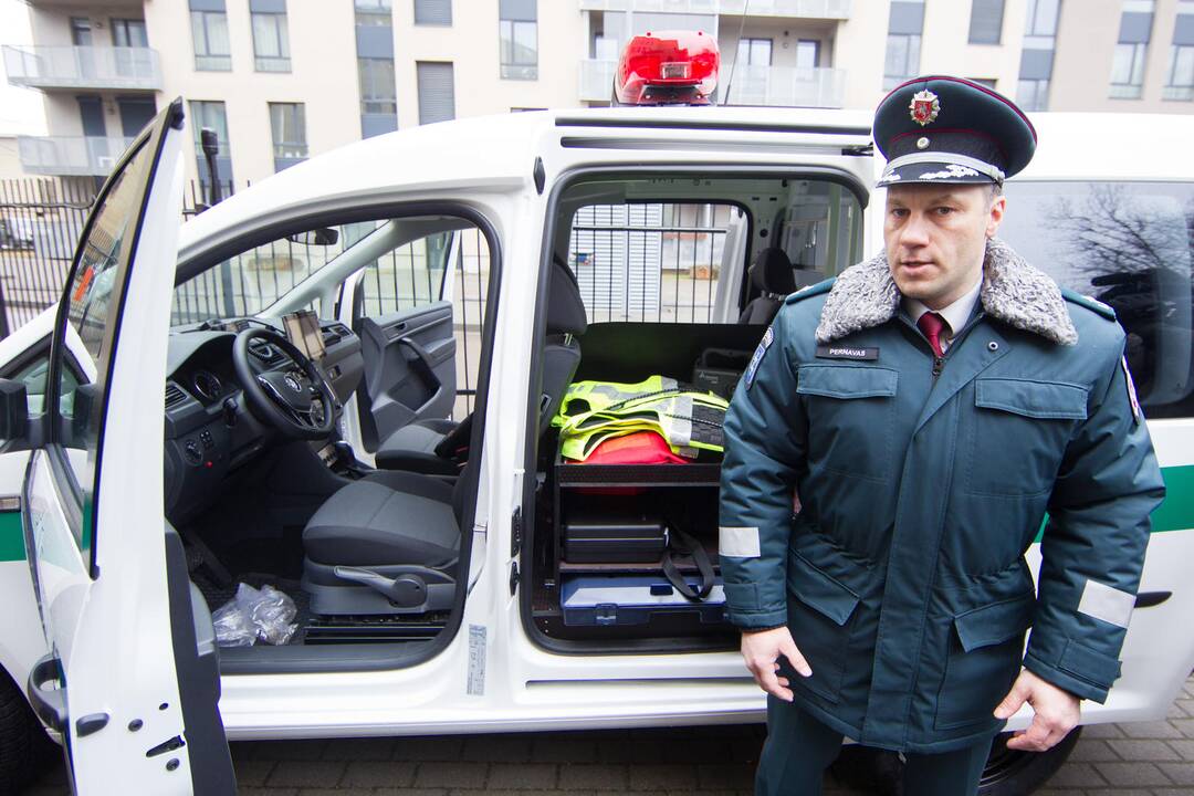 Policijai – 20 automobilių su naujausia įranga