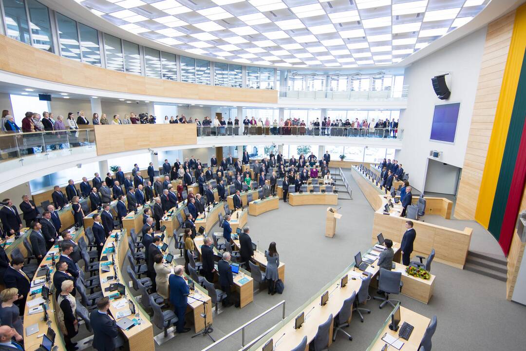 Seimas susirinko į pavasario sesiją