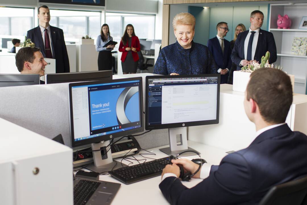 Suomių globalių paslaugų centro atidarymas
