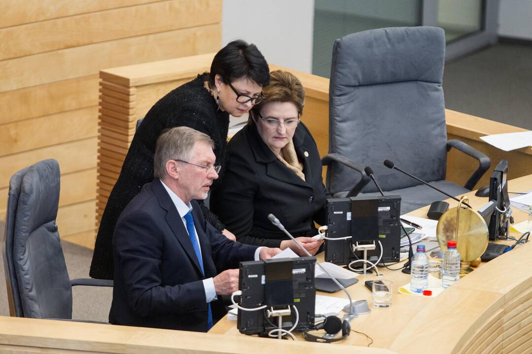 Seimas susirinko į pavasario sesiją