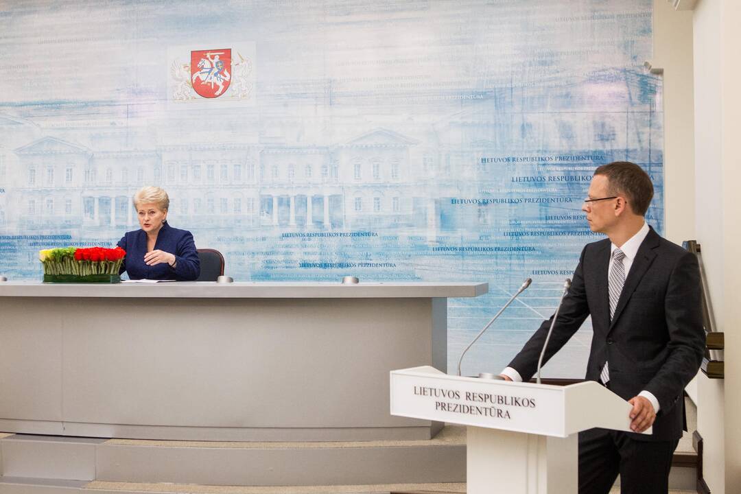Prezidentės spaudos konferencija
