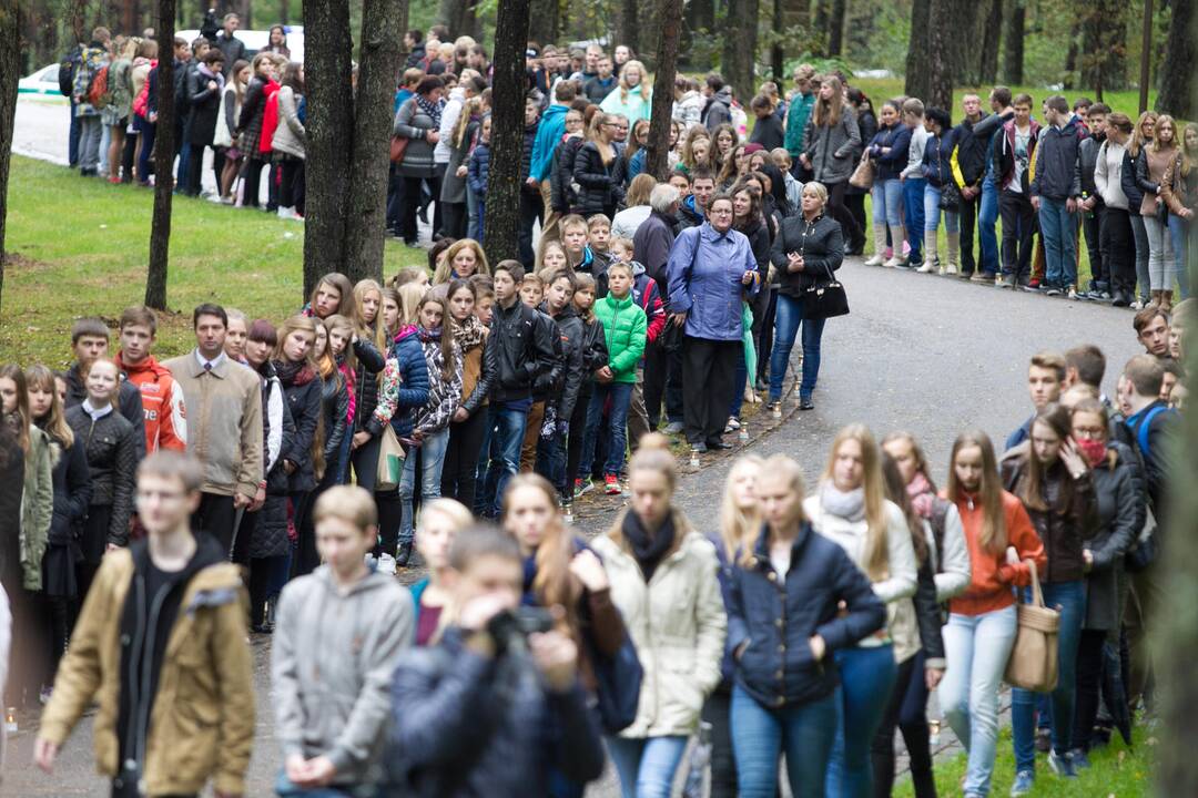 Panerių memoriale pagerbtos holokausto aukos