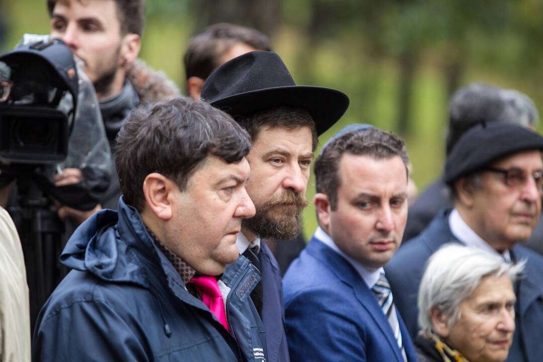 Panerių memoriale pagerbtos holokausto aukos