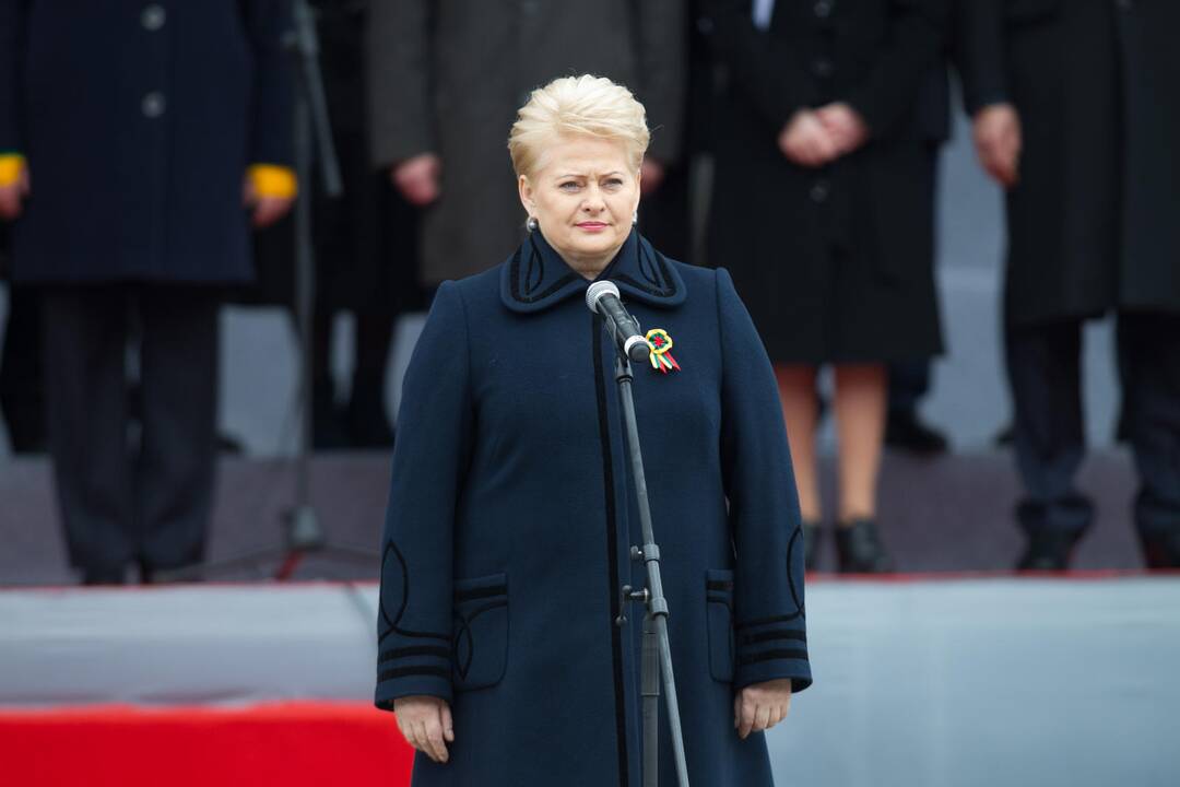 Sostinėje suplevėsavo trijų Baltijos valstybių vėliavos
