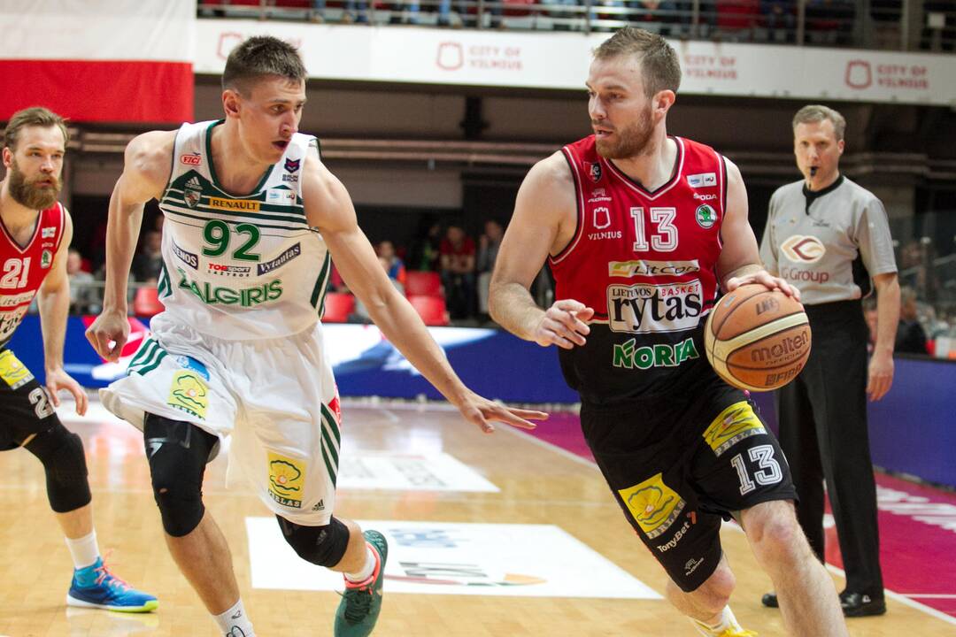 LKL kovos: „Lietuvos rytas“ - „Žalgiris“ 62:78