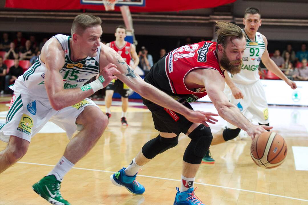 LKL kovos: „Lietuvos rytas“ - „Žalgiris“ 62:78