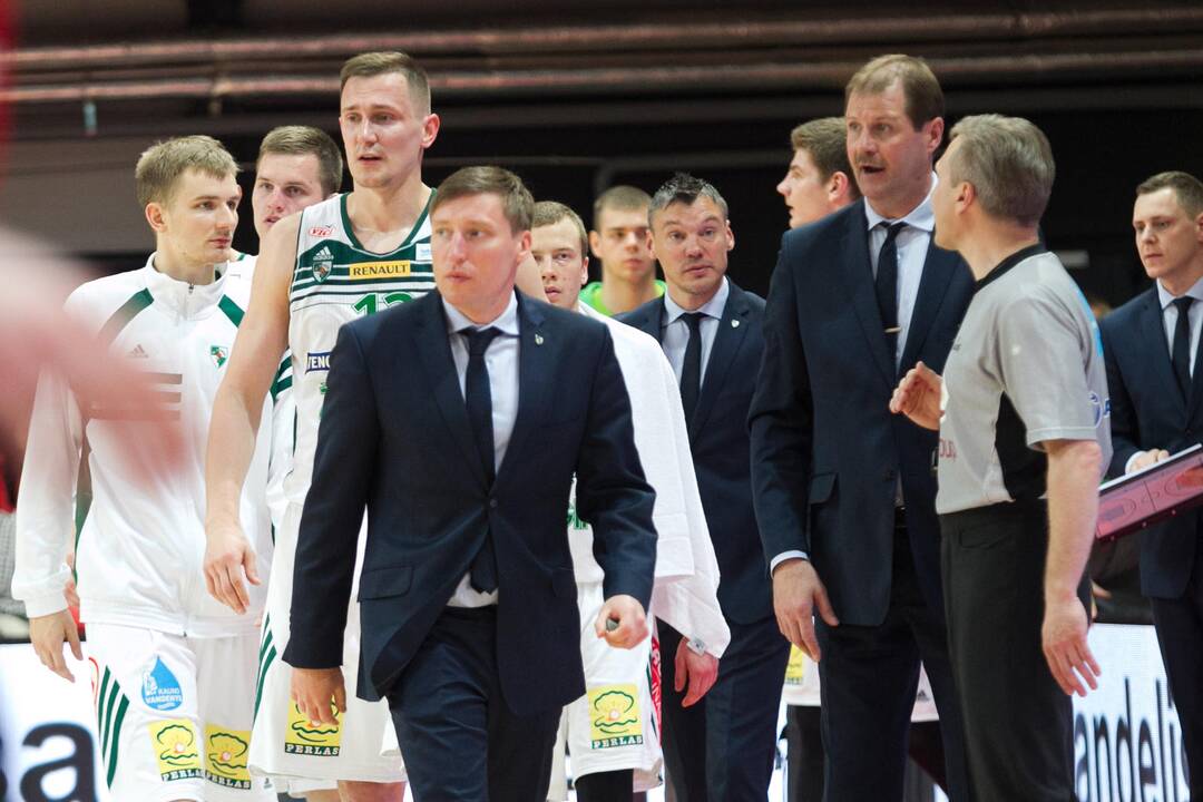 LKL kovos: „Lietuvos rytas“ - „Žalgiris“ 62:78
