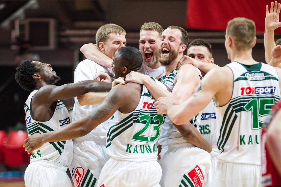 „Žalgiris“ vėl triumfavo LKL čempionate 