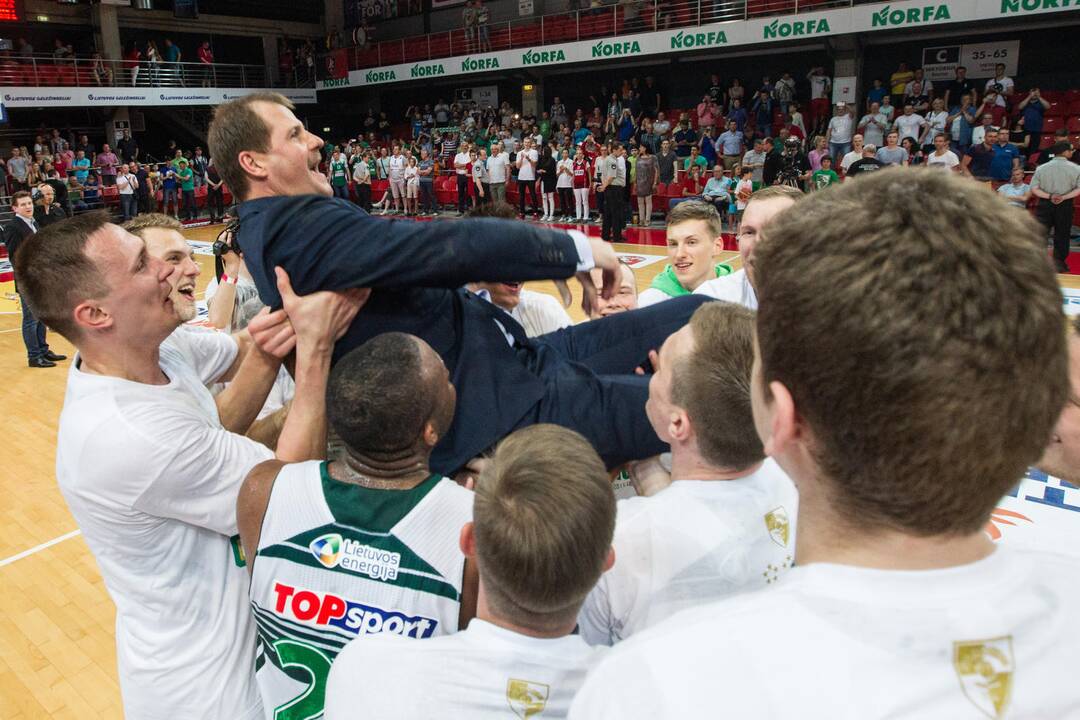 „Žalgiris“ vėl triumfavo LKL čempionate 