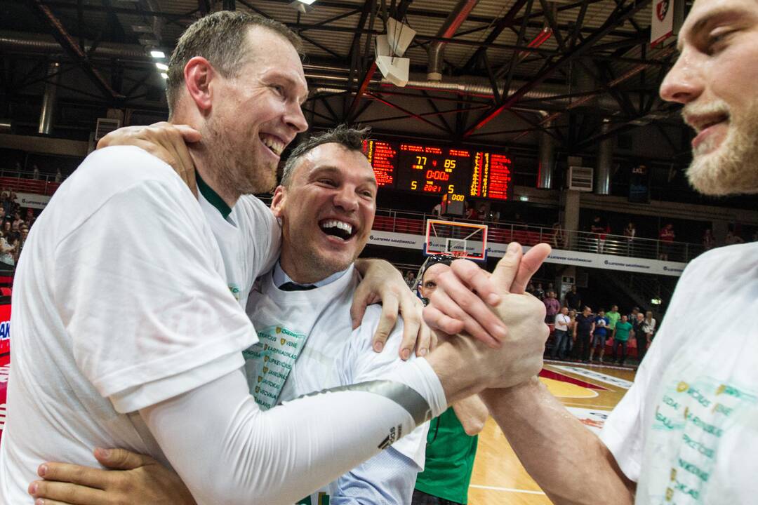 „Žalgiris“ vėl triumfavo LKL čempionate 