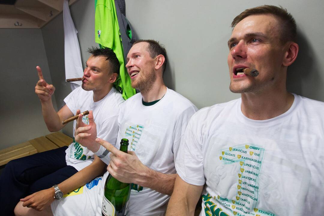 „Žalgiris“ vėl triumfavo LKL čempionate 