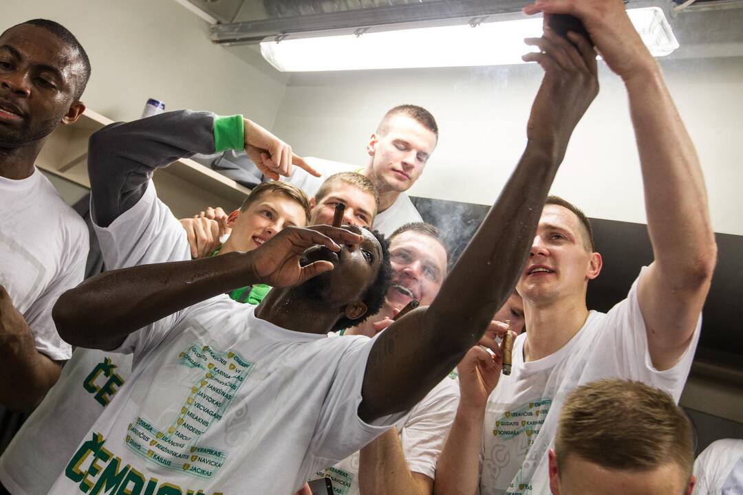 „Žalgiris“ vėl triumfavo LKL čempionate 