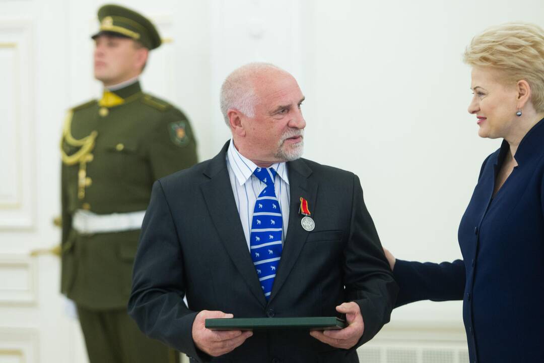 Sportininkų apdovanojimai Prezidentūroje