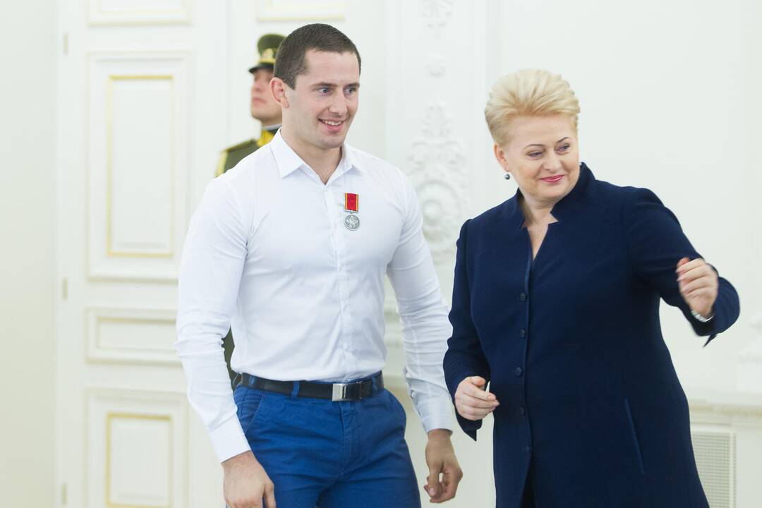 Sportininkų apdovanojimai Prezidentūroje