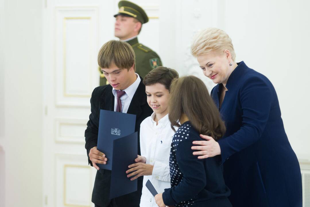 Sportininkų apdovanojimai Prezidentūroje