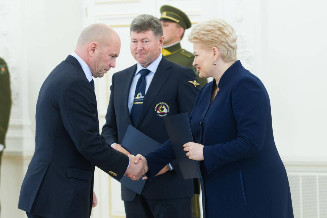 Sportininkų apdovanojimai Prezidentūroje
