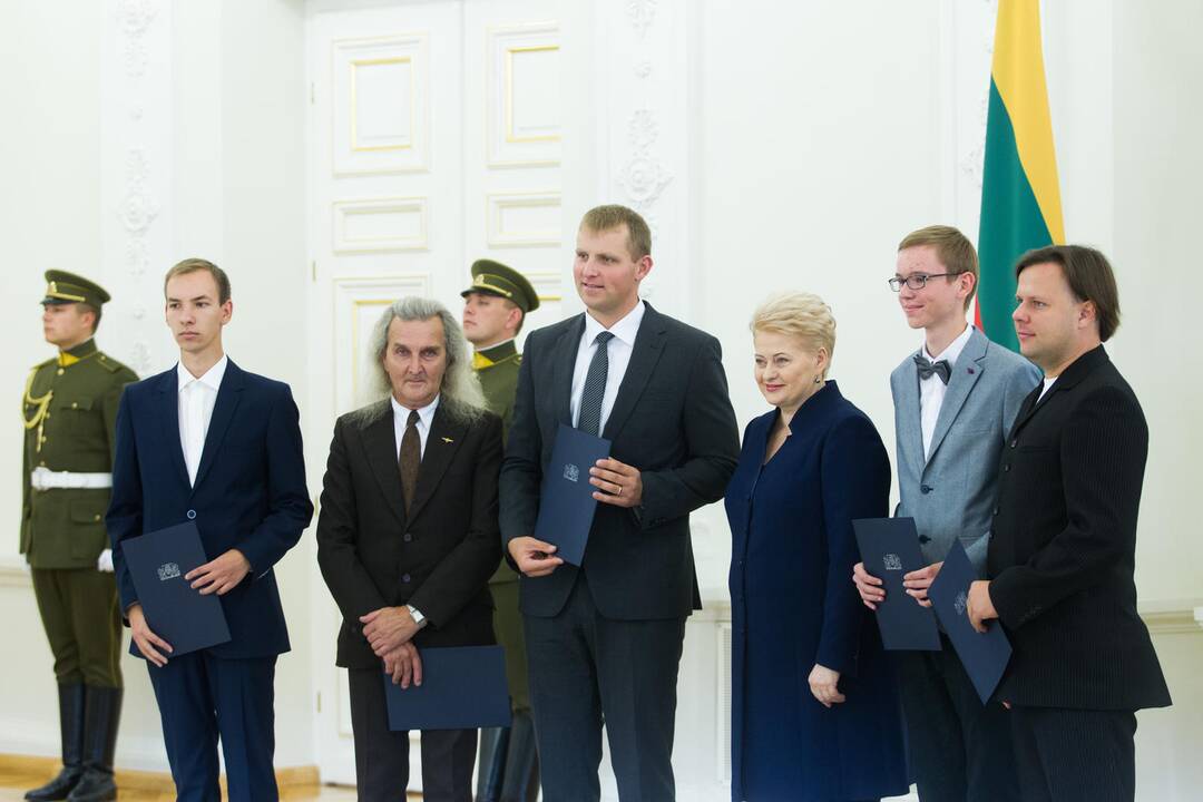 Sportininkų apdovanojimai Prezidentūroje