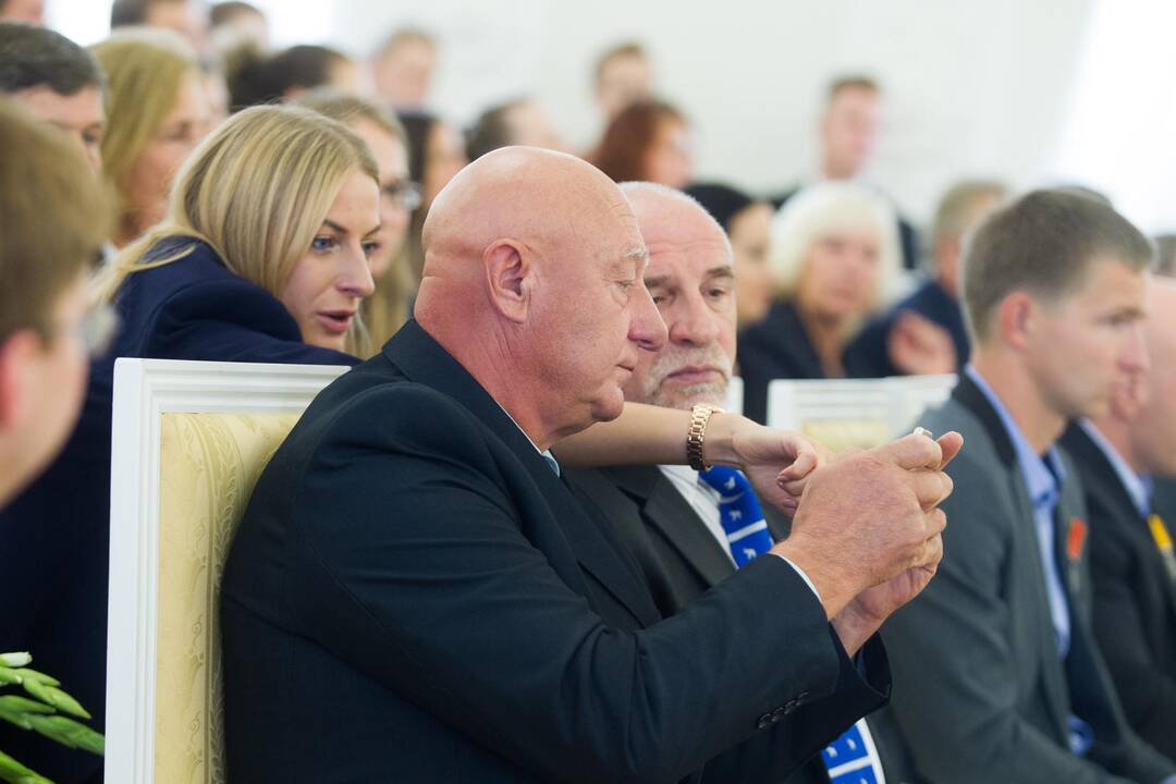 Sportininkų apdovanojimai Prezidentūroje