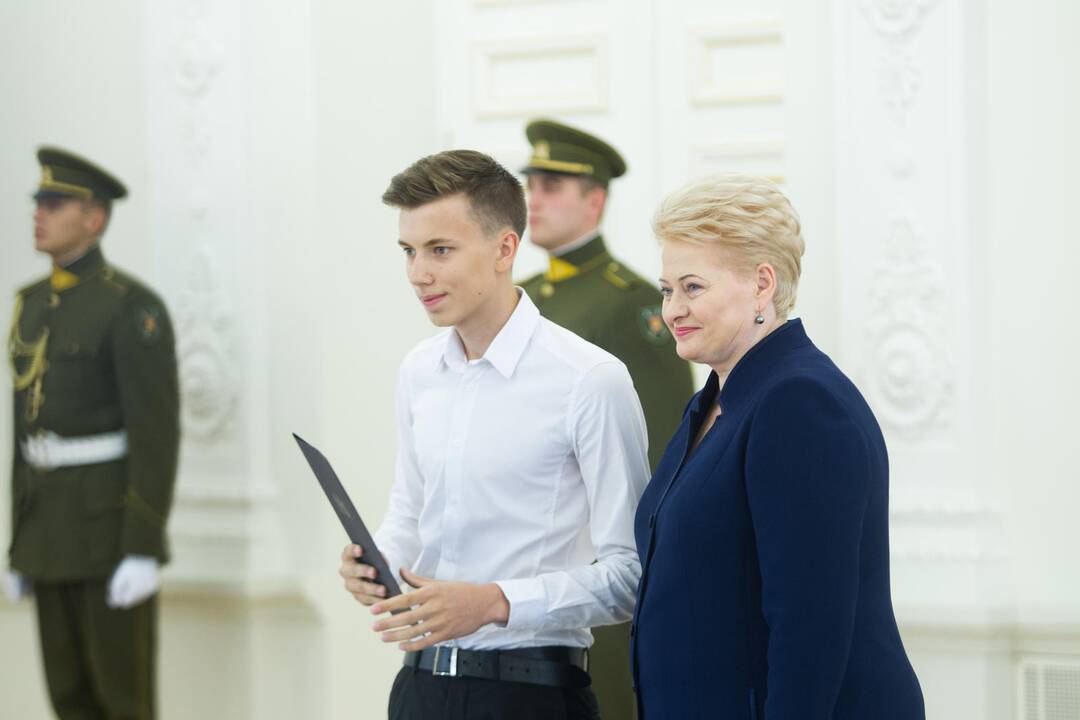 Sportininkų apdovanojimai Prezidentūroje