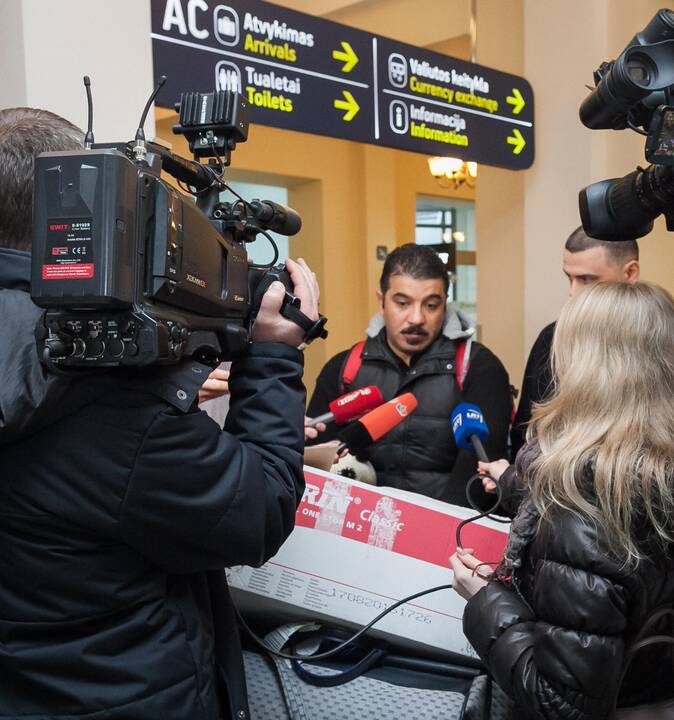 Į Lietuvą atvyko pirmieji pabėgėliai