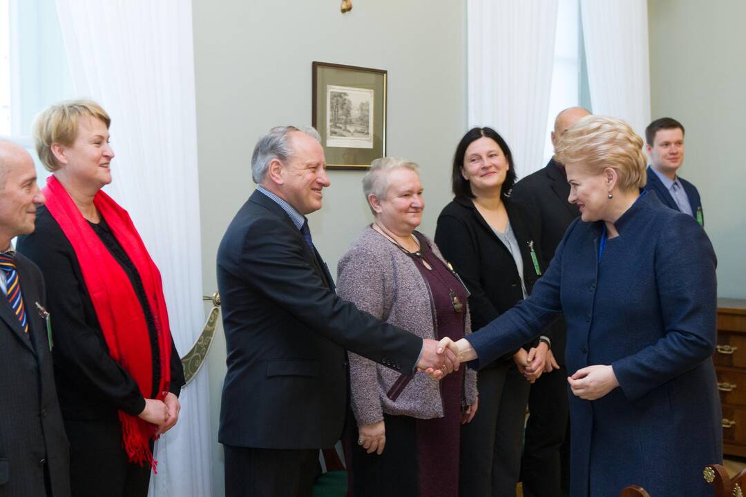 Prezidentė susitiko su LRT taryba
