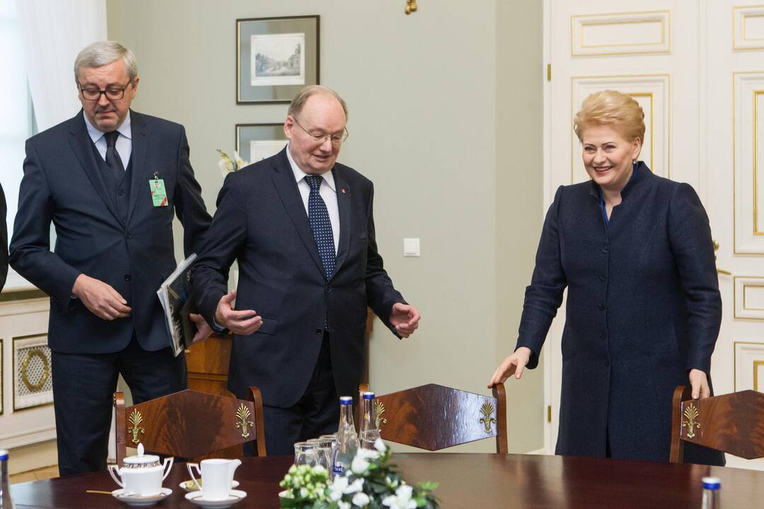 Prezidentė susitiko su LRT taryba