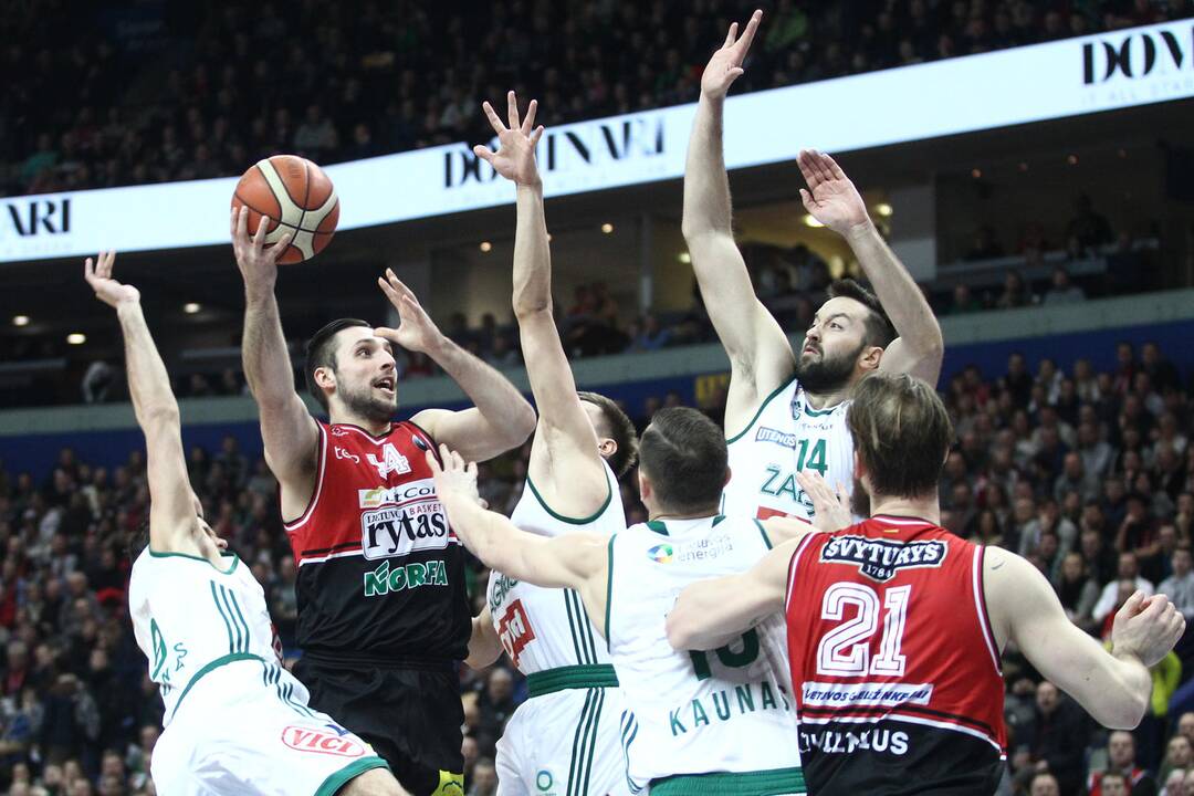LKL: Vilniaus „Lietuvos rytas“ ir Kauno „Žalgiris“